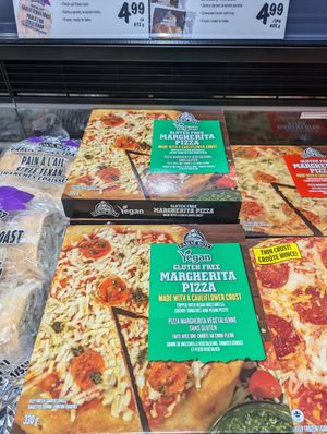 Vegan Margherita Pizza at Farm Boy in St Catharines