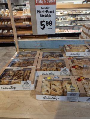 Plant based strudels at Farm Boy in St Catharines