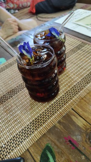 Cola Zero at Mademoiselle Mingu Cafe in Taketomi