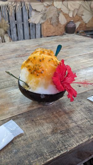  at Mademoiselle Mingu Cafe in Taketomi