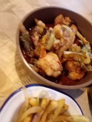 Cauliflower Popcorn at Oren Pho Vietnamese Restaurant in Northampton