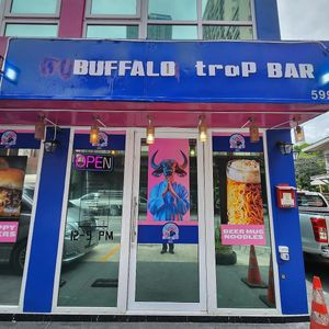Store front  at BUFFALO TraP BAR in Bangkok