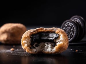 Deep-fried Oreos at BUFFALO TraP BAR in Bangkok