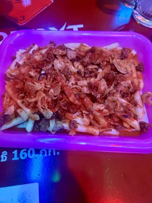Chilli fries… really goodd  at BUFFALO TraP BAR in Bangkok