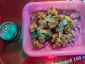 Orange lions mane at BUFFALO TraP BAR in Bangkok