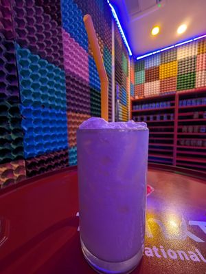 Yoghurt fizz at BUFFALO TraP BAR in Bangkok