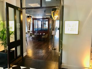 The venue at The Wolff Grill Restaurant in Belfast