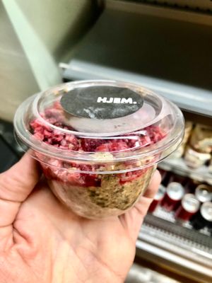 Overnight oats  at HJEM.BELFAST in Belfast