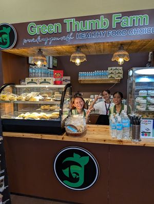 The stall at TAG - Green Thumb Farms in Panglao