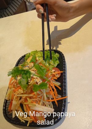 Veg mango papaya salad at So Pho - Waterway Point in Northeast Singapore