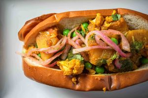 Rolls: Chickpea Chana  at Bombay Eats - Naperville in Naperville
