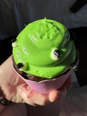 Plant based monster cupcake   at Walt Disney World - Intermission Food Court in Lake Buena Vista