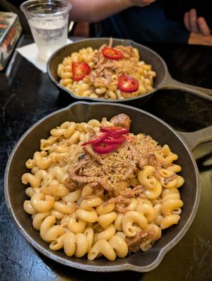 Plant based spicy mac at Walt Disney World - Territory Lounge in Lake Buena Vista