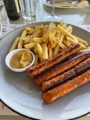 Vegan sausage   at Coco Bar Food And Sea in Budva