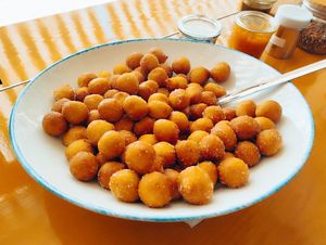 Mini donuts / Fritule at Jaya in Tucepi