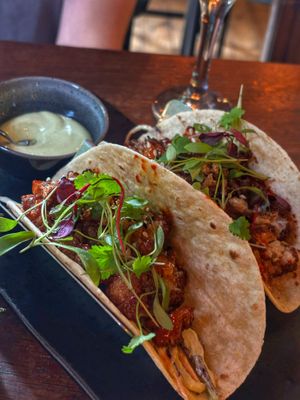 Cauliflower Tacos  at Cheeky Chicos - Elephant Park in South East London
