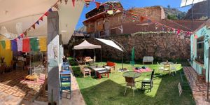 Big garden  at ANDÉN in Pisac