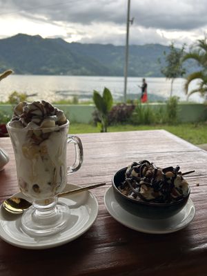 Homemade Icecream Dessert   at Lumuma in Pokhara