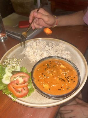 Tikka masala  at Lumuma in Pokhara