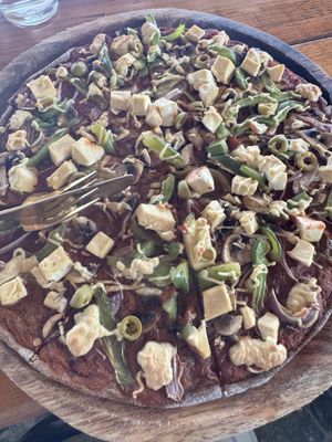 Veg pizzaa  at Lumuma in Pokhara