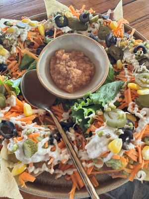 Nachos  at Lumuma in Pokhara