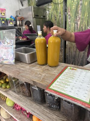   at Ubud Kitchen Juice Bar in Gianyar