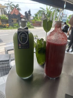   at Ubud Kitchen Juice Bar in Gianyar