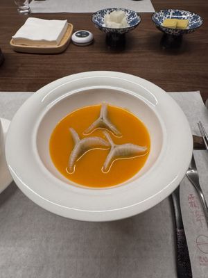 Radish dumplings  at Wuwei Shushi - Jing'an Temple Store - 无味舒食- 静安寺店 in Shanghai