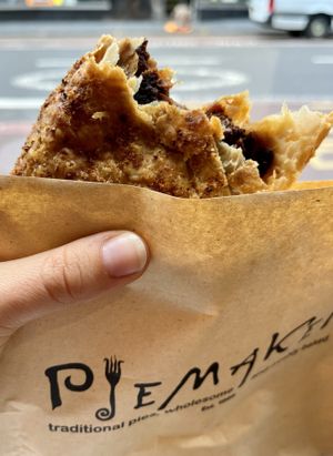 moroccan pie  at The Piemaker in Edinburgh