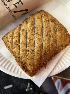 Moroccan baked bean pie  at The Piemaker in Edinburgh