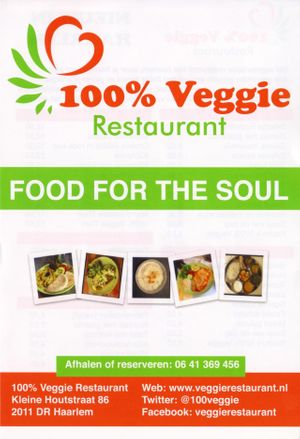 100% Veggie at 100% Veggie Restaurant in Haarlem