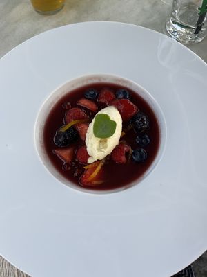 Dessert  at L'Oxalis in Honfleur