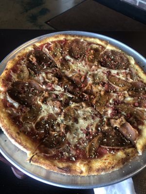 All meat   at Pizza Company in Las Vegas