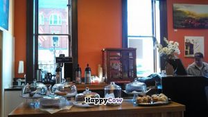 Harvest Moon Bakery window view. at Harvest Moon Creations in Xenia