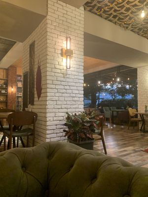 Interior  at Üzüm Café in Ashgabat