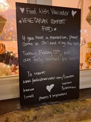 Outside at Food with Varinder in Leuven