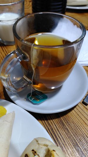Mint tea (October 2025) at Red Kite Cafe in Ponterwyd