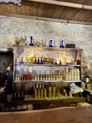 Bar area   at Taverna Antiqua in Tomar