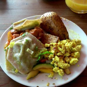 Brunch plate. at Mio Matto in Berlin