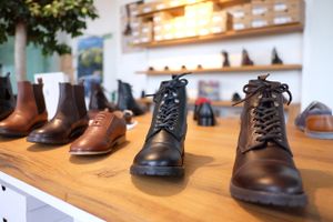 vegan boots at avesu in Berlin