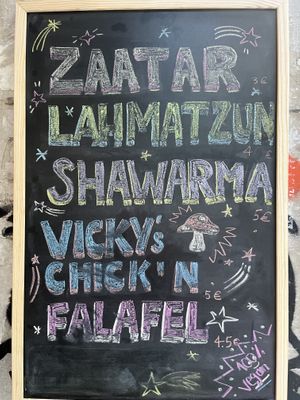   at Vicky's in Athens