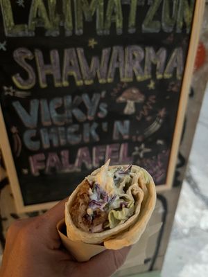   at Vicky's in Athens