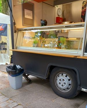 foodtruck at Vegan Shuttle in Hamburg