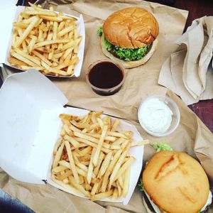 Lunch at Lord of the Fries in Sydney