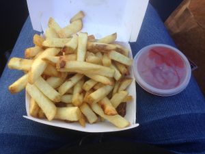 Chips at Lord of the Fries in Sydney
