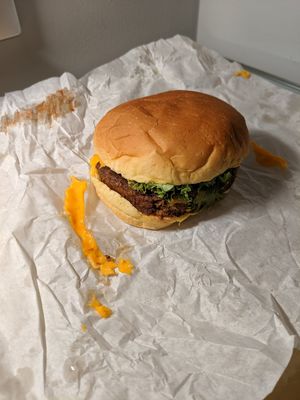 Premium Original with Beyond meat patty at Lord of the Fries in Sydney