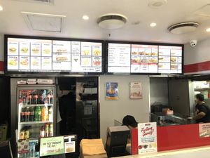 Counter at Lord of the Fries in Sydney