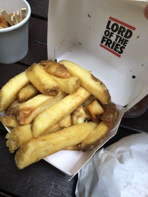 Chunky fries  at Lord of the Fries in Sydney