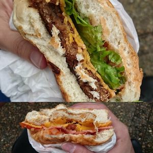 Burguers at Lord of the Fries in Sydney