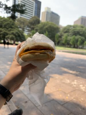  Chilli egg roll at Lord of the Fries in Sydney